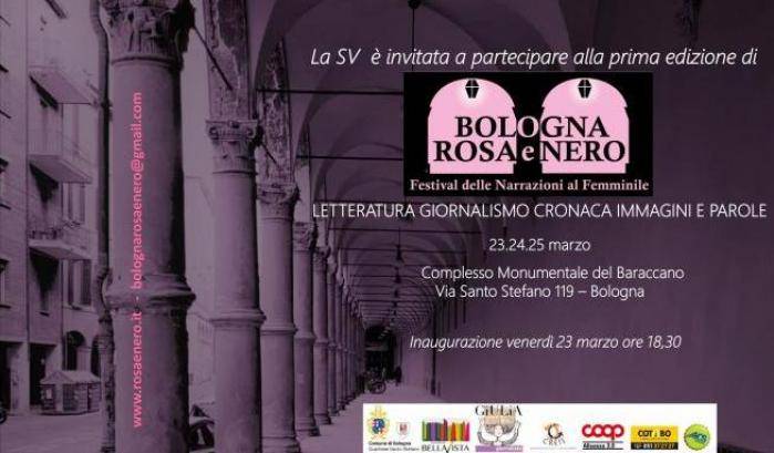 A Bologna il festival RosaeNero: quaranta ospiti per dar voce alle narrazioni al femminile
