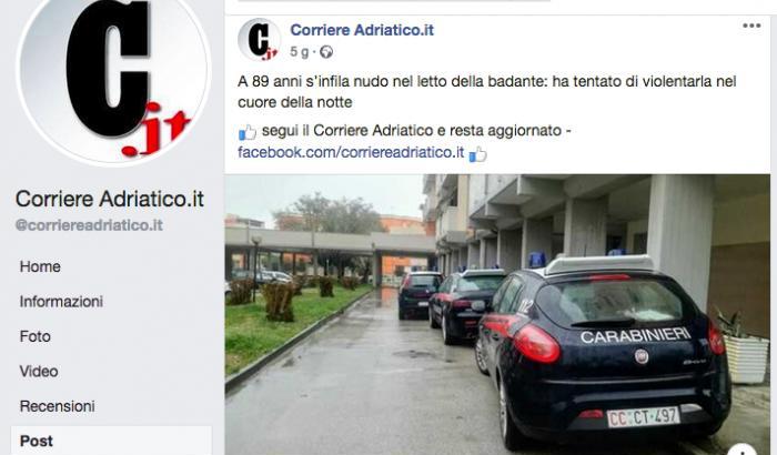 Fa ridere se a tentare la violenza è un uomo anziano?