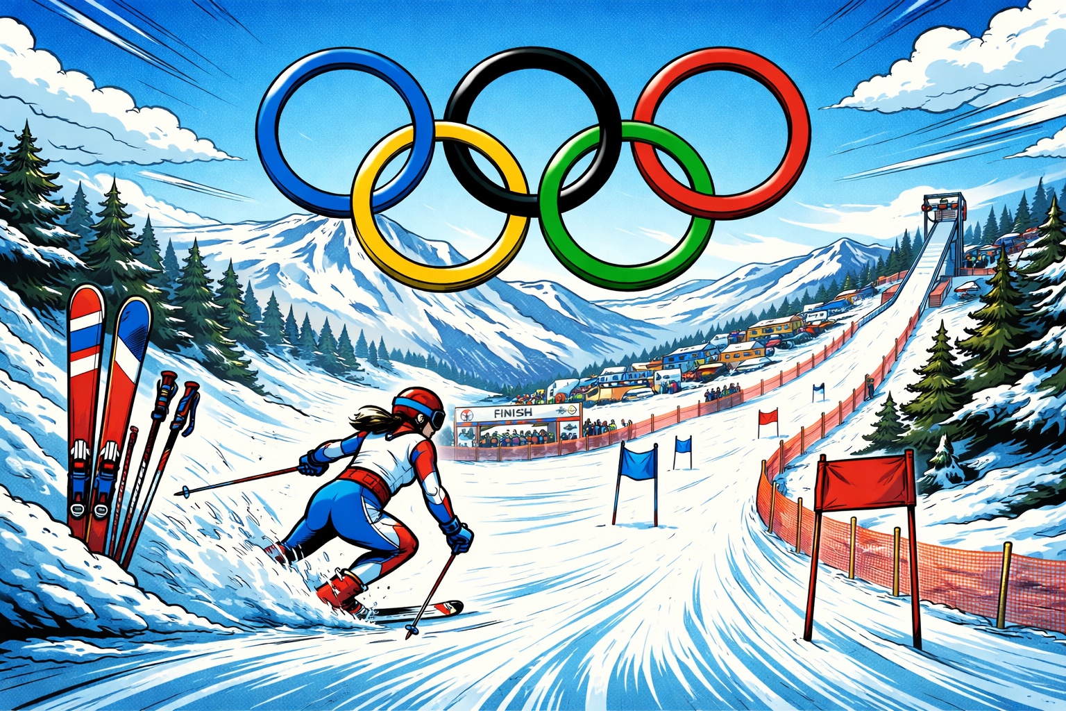 21 feb 2026 Olimpiadi: azzurre al comando, racconto da rivedere